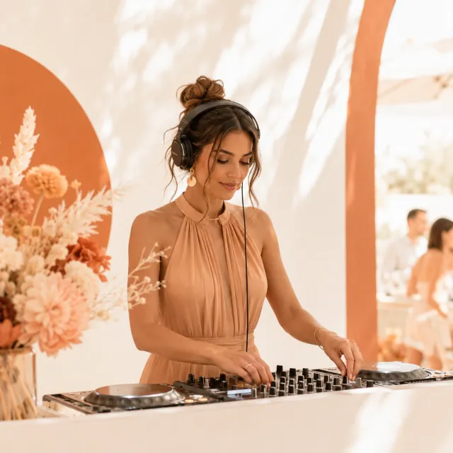 DJ gérant ses prestations, contrats et playlists avec le logiciel IBDA