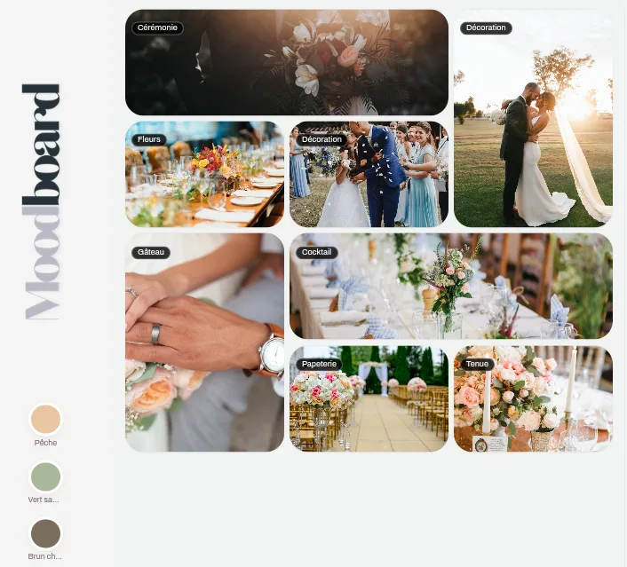 Capture d'écran Moodboard